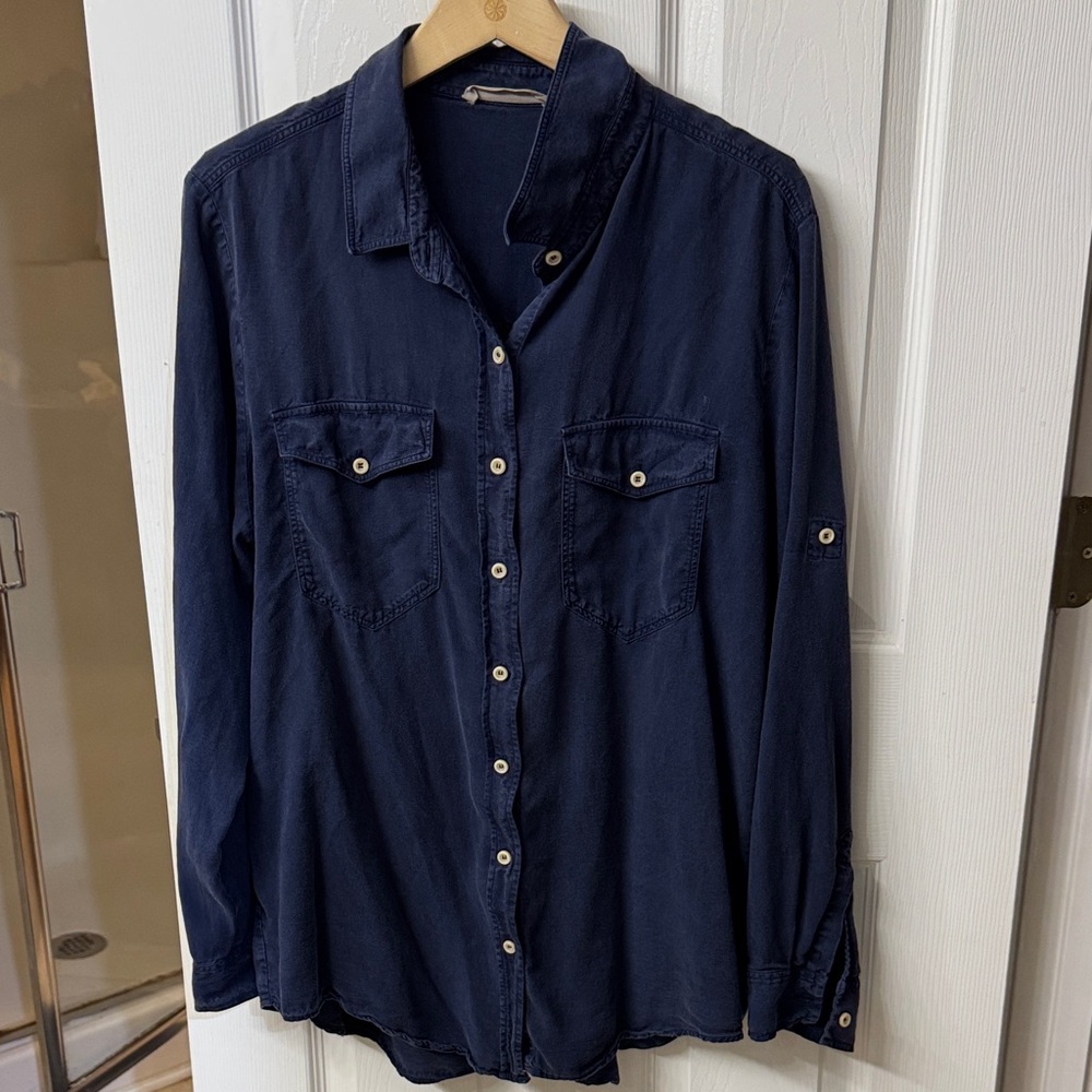 Athleta button down top